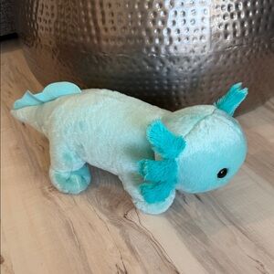 Build-A-Bear Aqua and Teal Axolotl Plush